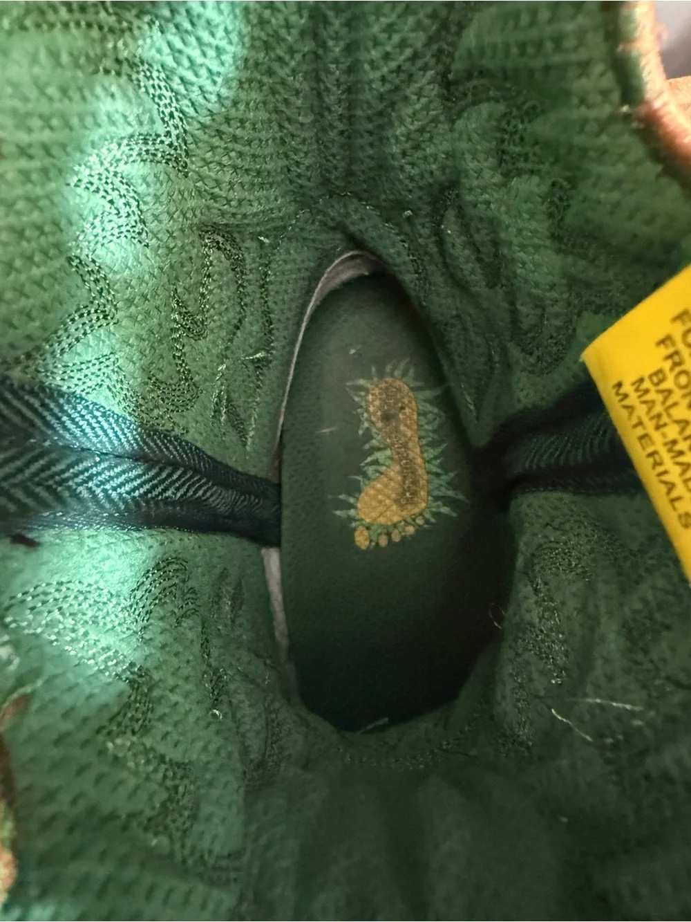 John Deere Leather Cowboy Boots Blue Upper Size Youth 4M